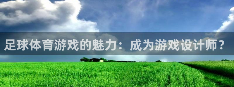 足球体育游戏的魅力：成为游戏设计师？