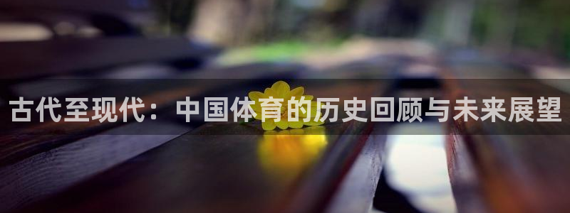 古代至现代：中国体育的历史回顾与未来展望