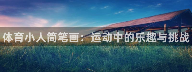 体育小人简笔画：运动中的乐趣与挑战