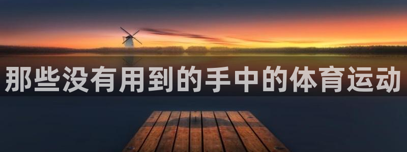 那些没有用到的手中的体育运动