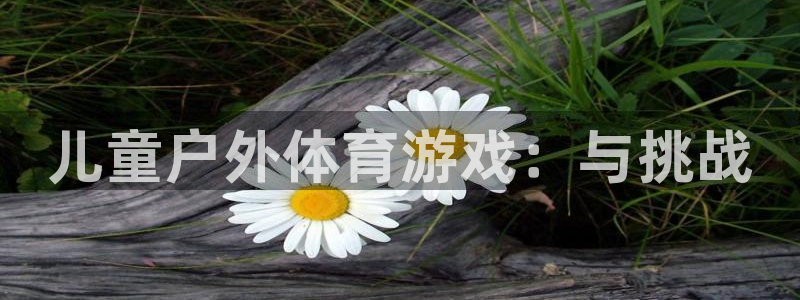 儿童户外体育游戏：与挑战